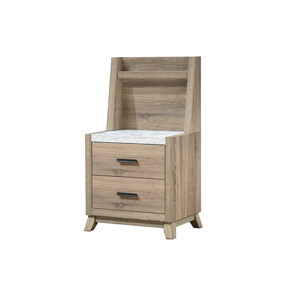 TILSTON NIGHT STAND W/WALL PANEL