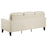 Jonah Upholstered Track Arm Sofa Ivory