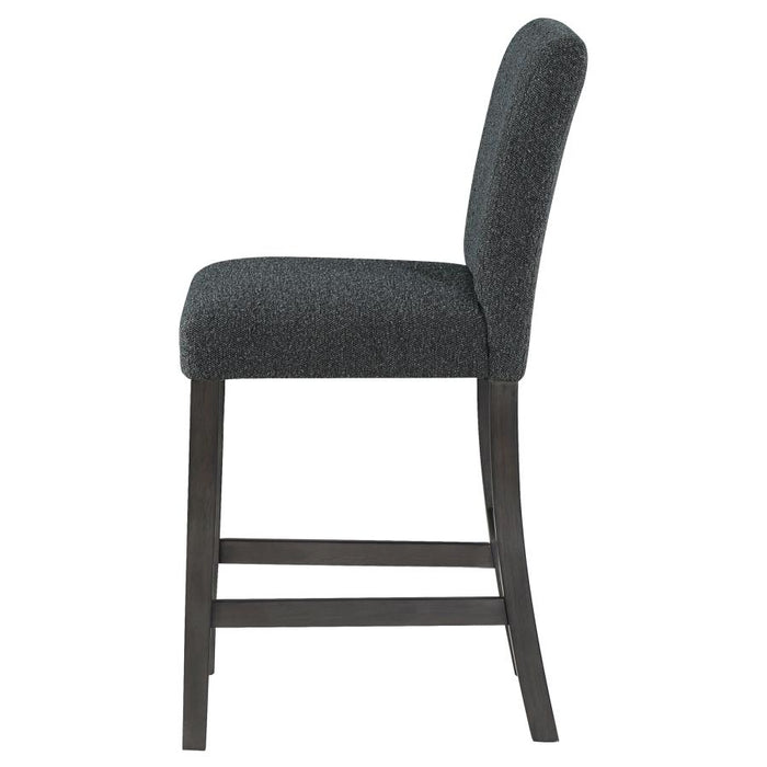 Alba Boucle Upholstered Counter Height Dining Chair (Set of 2)