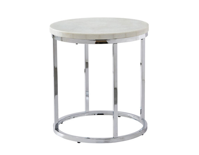 Echo 3-Piece Marble Top Set (Cocktail & 2 End Tables)