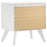 Janelle 2-drawer Nightstand White