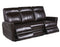 Coachella Leather Dual-Power Reclining Sofa – Brown