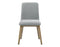 Vida Upholstered Side Chair, Gray