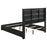 Blacktoft Panel Bed Black