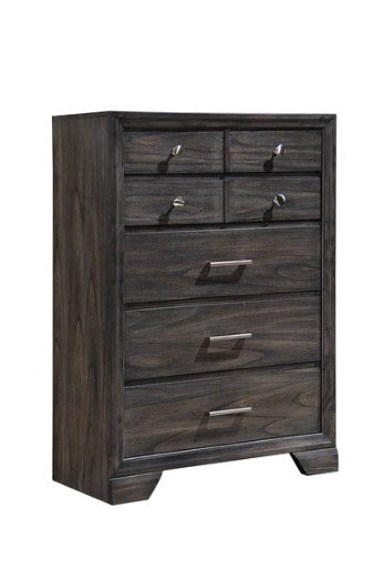 Jaymes Gray Storage Platform Bedroom Set