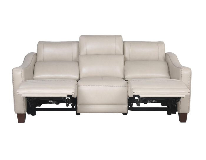 Giorno Dual-Power Leather Sofa