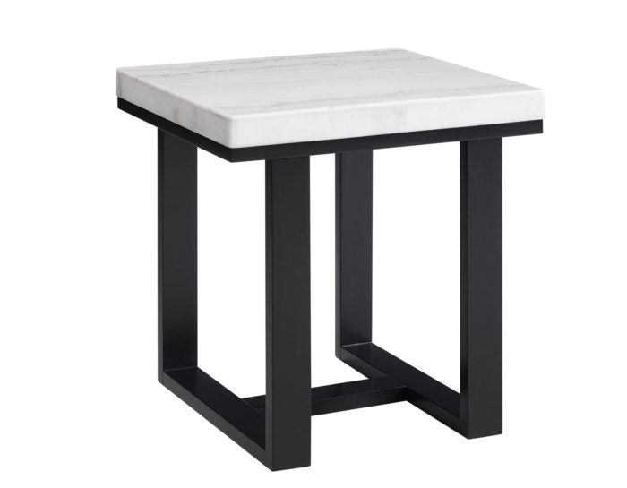 Lucca 3-Piece Marble Top Set (Cocktail & 2 End Tables)