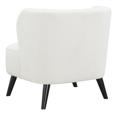 Alonzo Upholstered Track Arms Accent Chair Natural