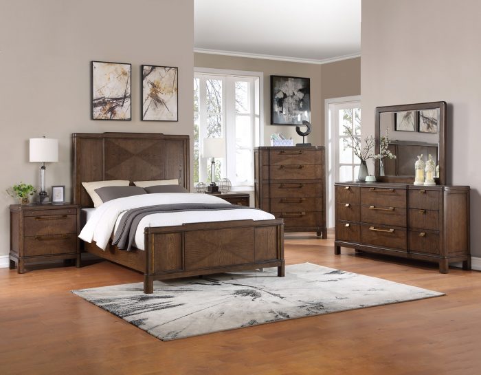 Milan 2-Piece Dresser & Mirror