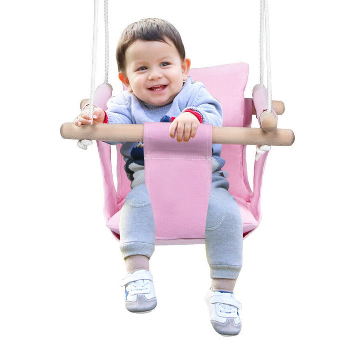 Indoor Outdoor Baby Canvas Hanging Swing