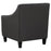 Liam Upholstered Sloped Arm Accent Club Chair