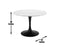 Colfax 45 inch Round Marble Dining Table