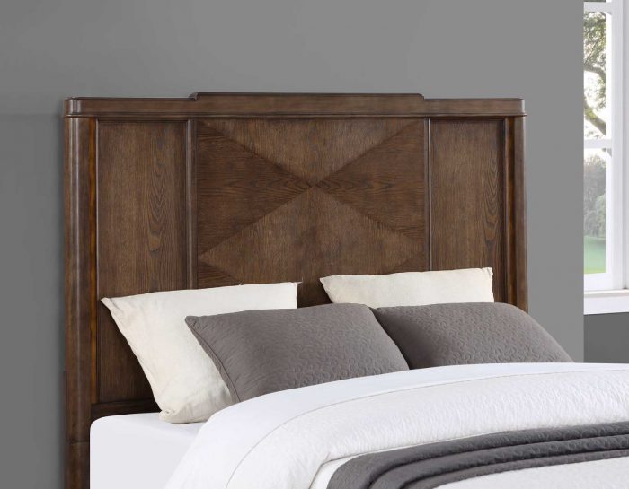 Milan 4-Piece Queen Bedroom Set (Queen Bed, Nightstand, Dresser/Mirror)