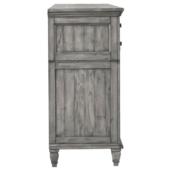 Avenue 8-drawer Rectangular Dresser Grey