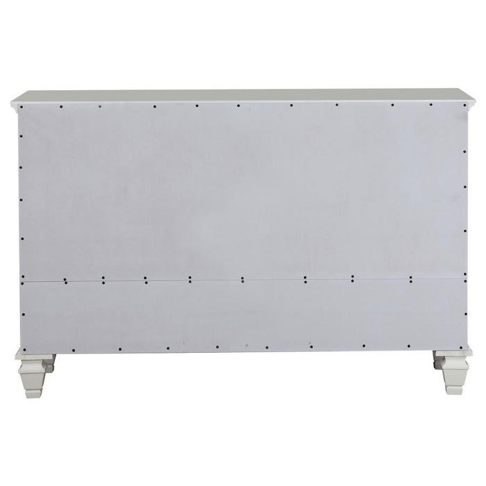 Sandy Beach 11-drawer Rectangular Dresser Buttermilk