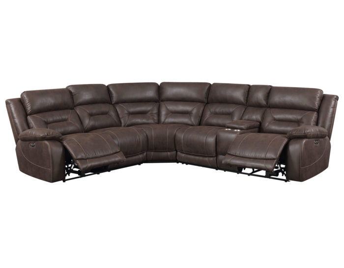 Aria 3-Piece Dual-Power Reclining Sectional