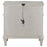 Evangeline 3-Drawer Nightstand Silver Oak