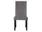 Napoli Side Chair, Gray Velvet