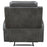 Raelynn Upholstered Recliner Chair Grey