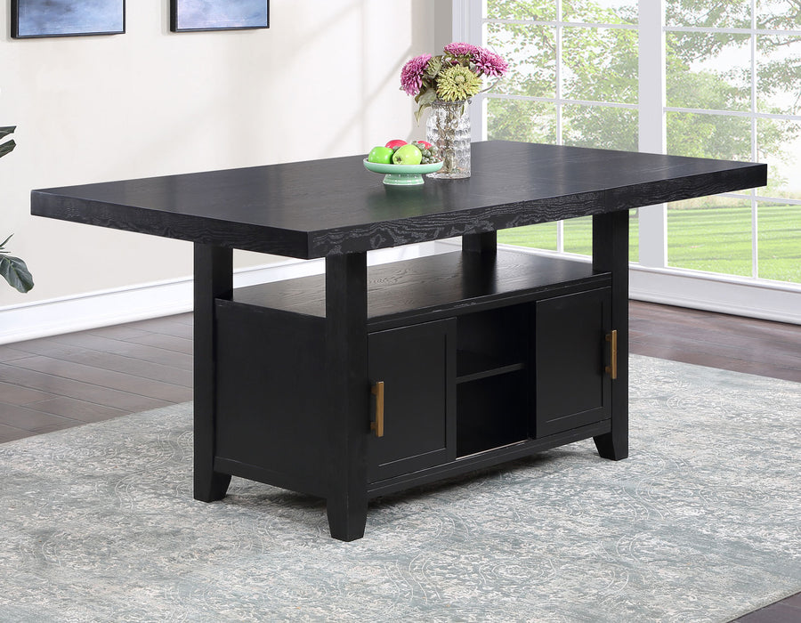 Yves 6-Piece Storage Counter Dining Set