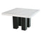 Camila 54 inch Square Marble Top Counter Table