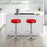 1 Piece Round Bar Stool Adjustable Swivel Pub Chair