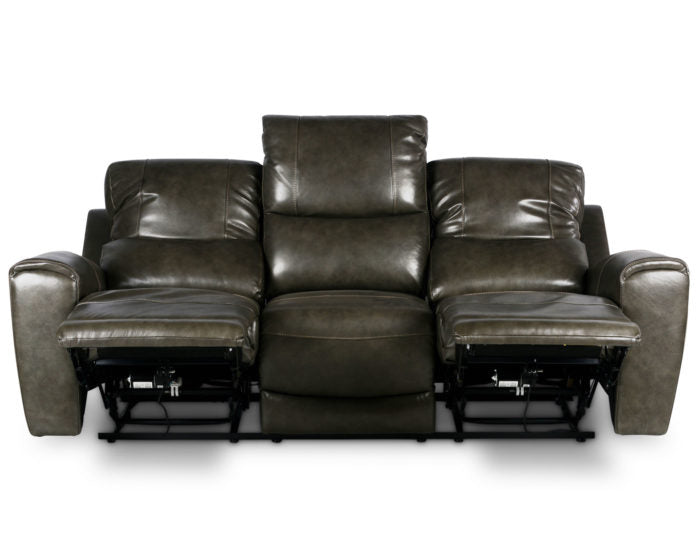 Laurel Leather Dual-Power Reclining Sofa