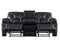 Squire Manual Reclining Sofa w/Dropdown Console