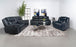 Sloane 3-Piece Upholstered Motion Reclining Sofa Set Blue