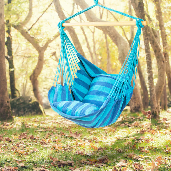 Outdoor Porch Yard Deluxe Hammock Rope Chair