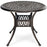 36 Inch Patio Round Dining Bistro Table with Umbrella Hole