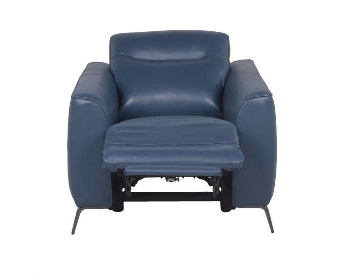 Sansa Dual-Power Leather Recliner