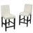 25 Inch Kitchen Chairs with Rubber Wood Legs