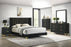 Kendall Upholstered Panel Bed Black