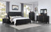 Brookmead Wood Eastern King Panel Bed Black