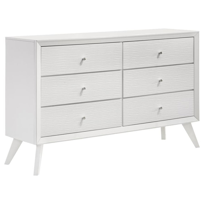 Janelle 5-piece Bedroom Set White