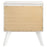 Janelle 2-drawer Nightstand White