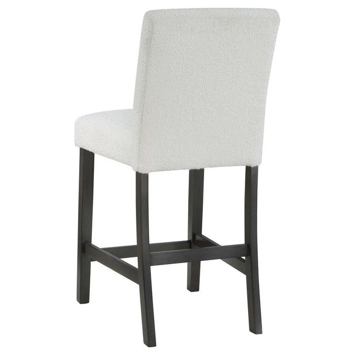 Alba Boucle Upholstered Counter Height Dining Chair (Set of 2)