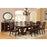 BELLAGIO 9 PIECE DINING SET