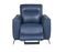 Sansa Dual-Power Leather Recliner