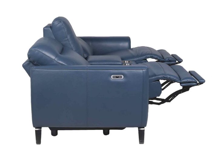 Sansa Dual-Power Reclining Console Loveseat