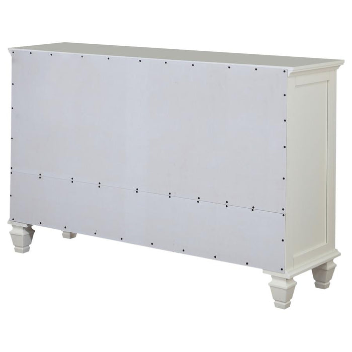 Sandy Beach 11-drawer Rectangular Dresser Buttermilk