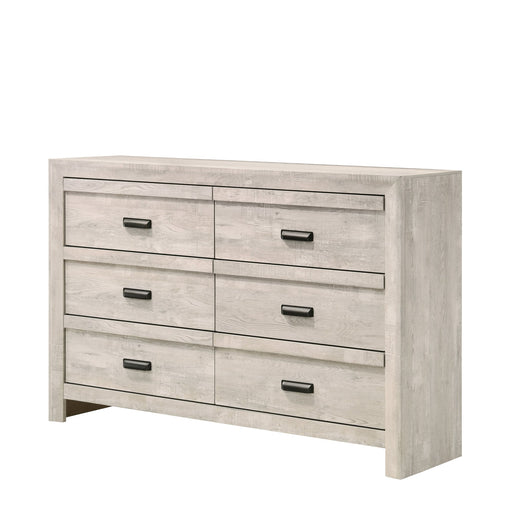 Valor Rustic 6-Drawer Dresser