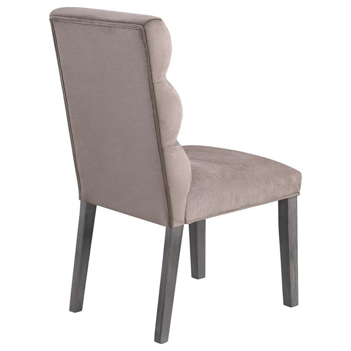 Carla Upholstered Dining Side Chair (Set of 2)