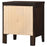 Carlton 2-drawer Rectangular Nightstand Cappuccino