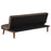 Jenson Multipurpose Upholstered Tufted Convertible Sofa Bed Dark Coffee Brown