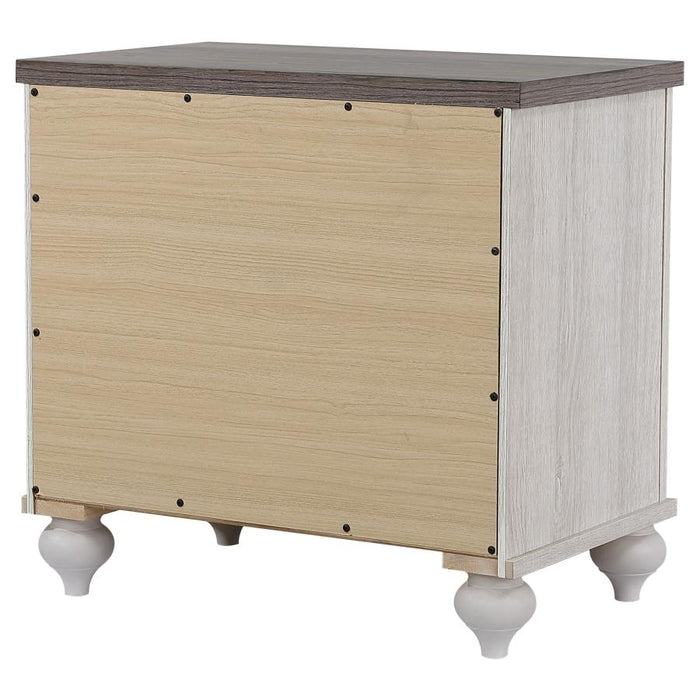 Stillwood 2-drawer Nightstand Vintage Linen