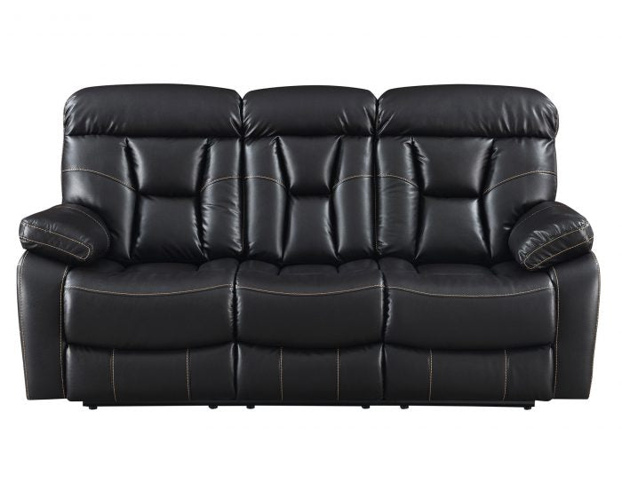 Squire Manual Reclining Sofa w/Dropdown Console