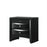 Fallon Black LED Storage Platform Bedroom Set