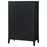 Brookmead 5-Drawer Bedroom Chest Black